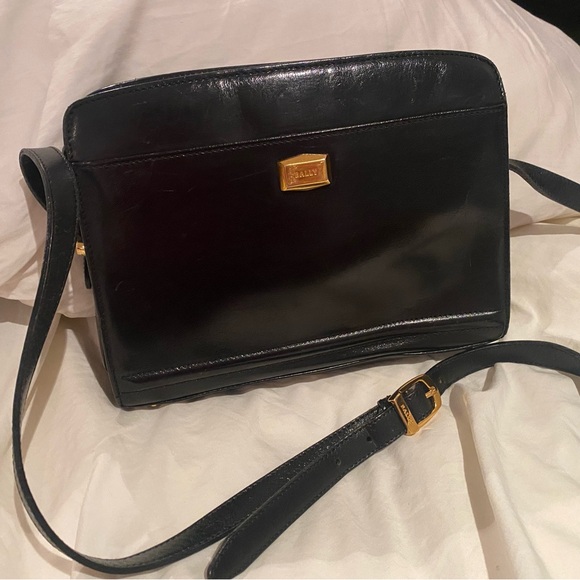 Bally shoulder the bag authentic black in good condition - Picture 2 of 15